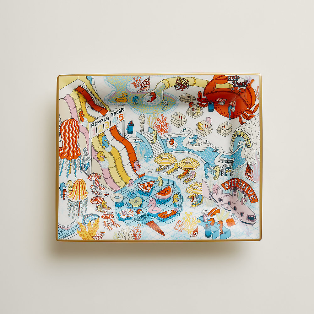 Splash Park change tray - Pink | Hermès USA